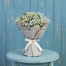 Букет цветов из:  Гипсофила в Земетчино