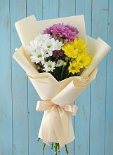 Букет цветов из:  Хризантемы в Земетчино