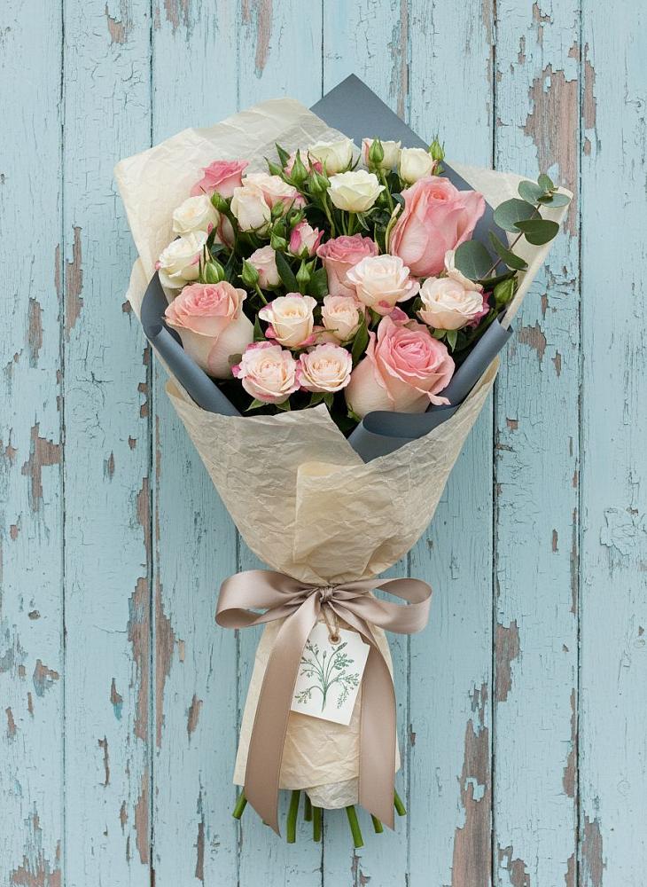 Букет цветов из: Розы в Земетчино