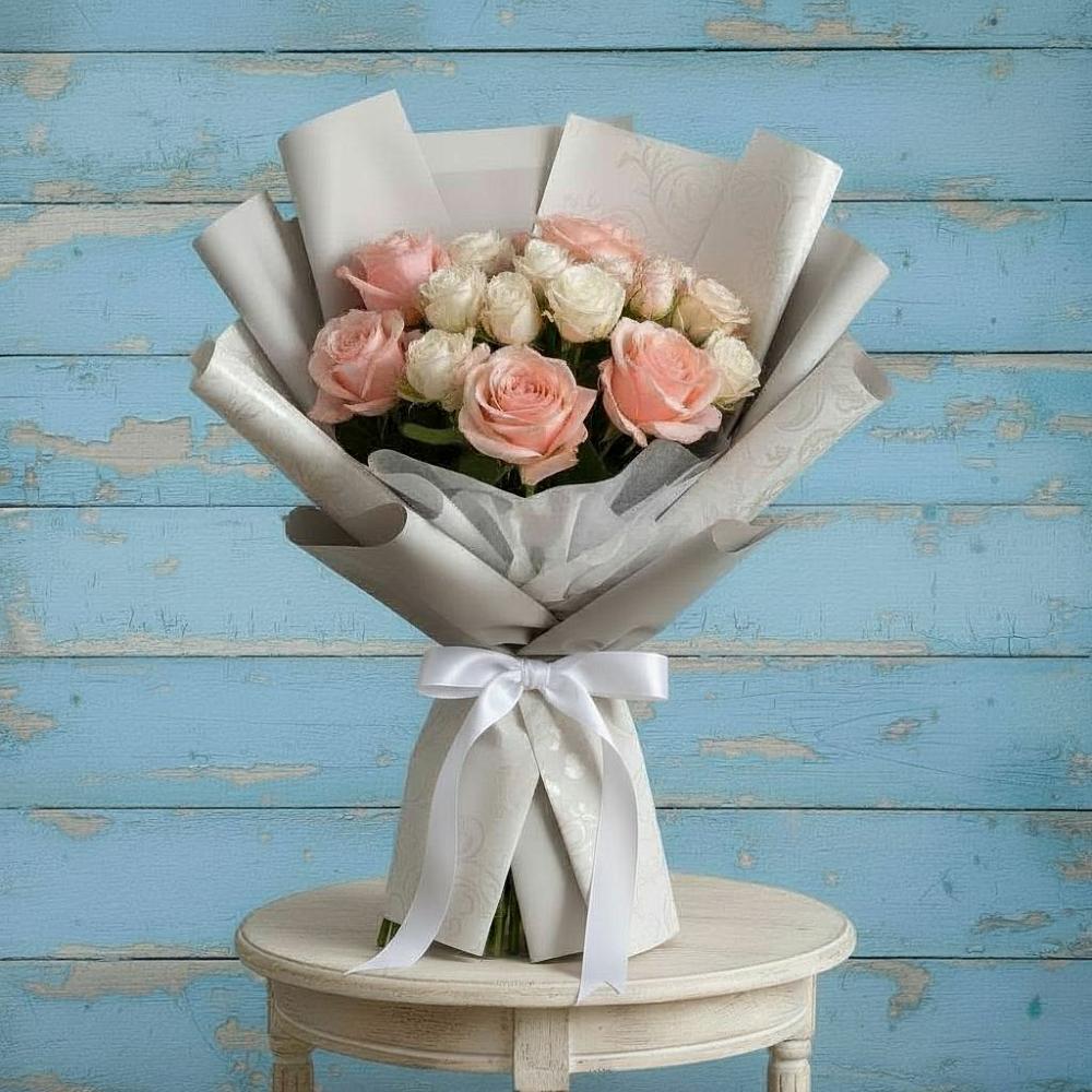 Букет цветов из: Розы в Земетчино