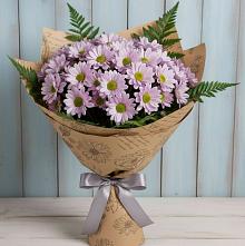 Букет цветов из:  Хризантемы #REPLACE_PRED# Земетчино