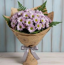 Букет цветов из:  Хризантемы в Земетчино