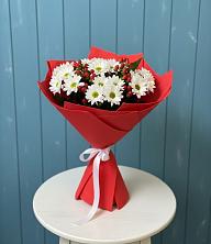 Букет цветов из:  Хризантемы в Земетчино