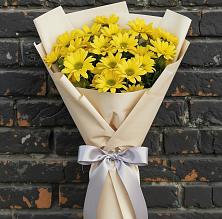 Букет цветов из:  Хризантемы #REPLACE_PRED# Земетчино
