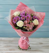 Букет цветов из:  Герберы #REPLACE_PRED# Земетчино