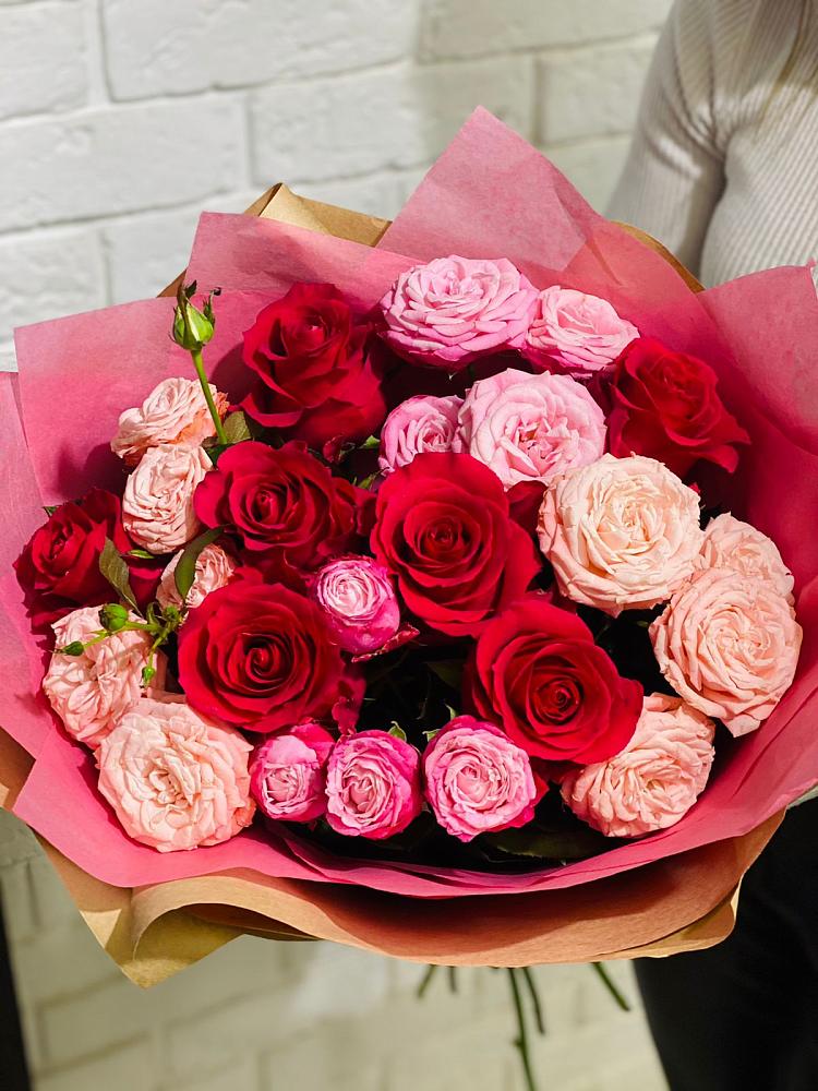 Букет цветов из: Розы в Земетчино