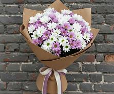 Букет цветов из:  Хризантемы #REPLACE_PRED# Земетчино