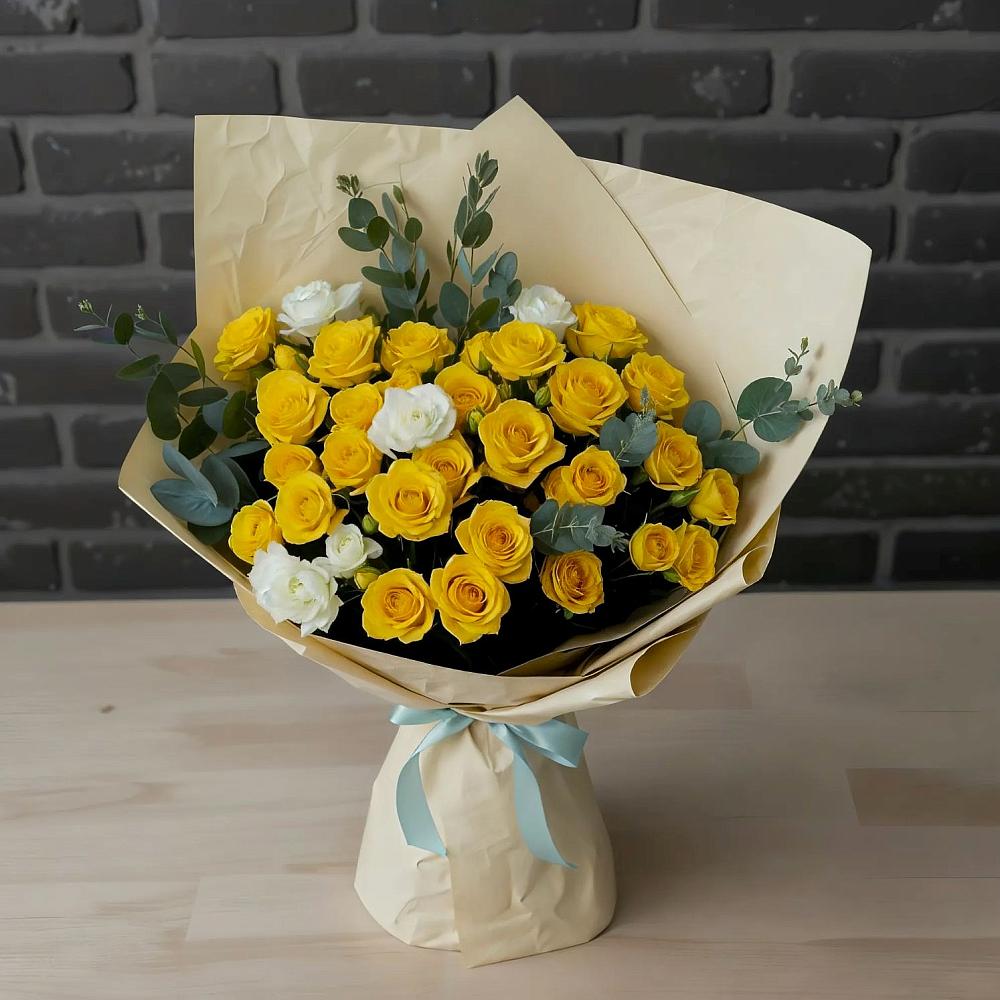 Букет цветов из: Розы в Земетчино