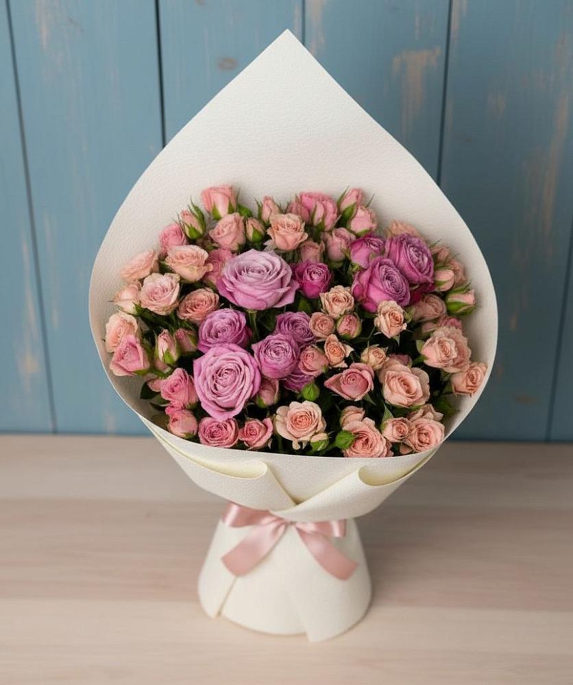 Букет цветов из: Розы в Земетчино