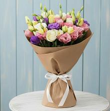Букет цветов из:  Лизиантусы в Земетчино