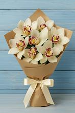 Букет цветов из:  Орхидеи и Розы в Земетчино